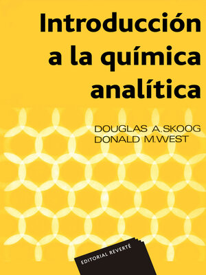 cover image of Introducción a la química analítica